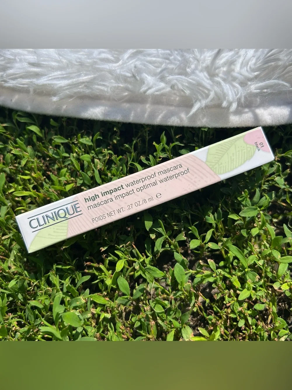 Clinique High Impact Waterproof Mascara - 01 Black - Full Size NEW